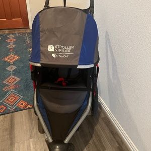BOB 2019/2020 Stroller Strides Single Jogging Stroller - Blue